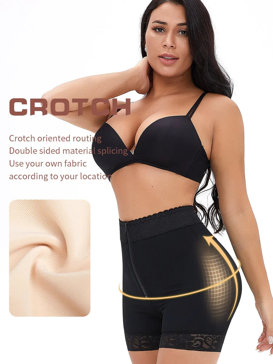 Plus Size High Waist Butt-Lift Shapewear Underwear