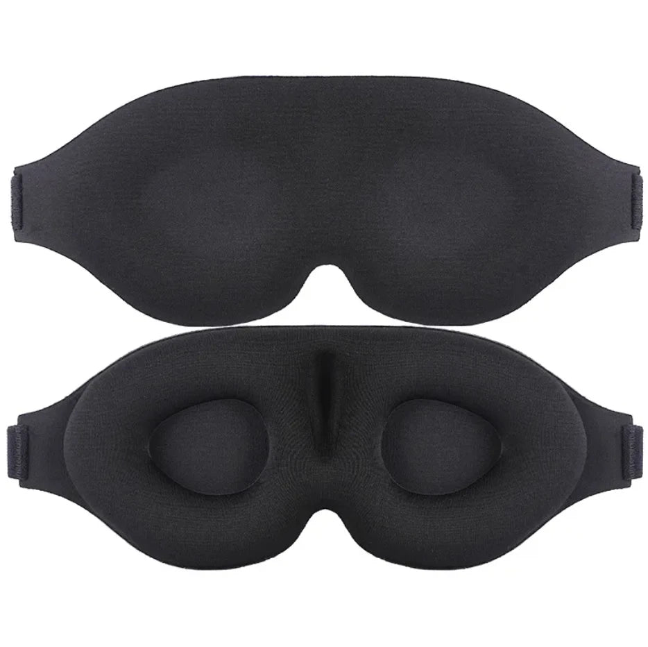 3D Black Sleep Mask