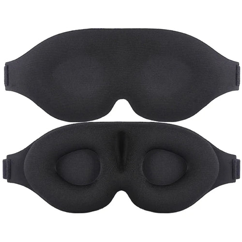 3D Black Sleep Mask