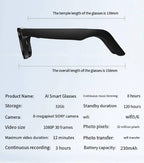 AI Camera Smart Glasses