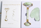 Jade Facial Roller and Gua Sha Set