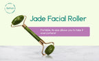 Jade Facial Roller and Gua Sha Set