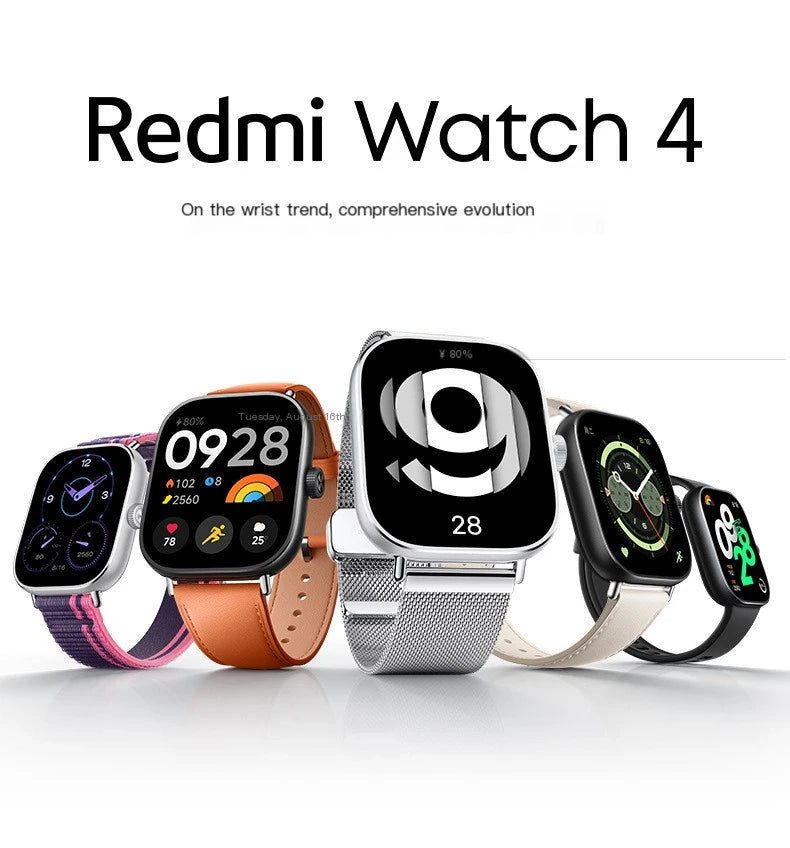 Xiaomi Redmi Watch 4 Smartwatch with Long Battery Life