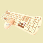Punk Chic Wireless Keyboard & Mouse