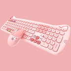 Punk Chic Wireless Keyboard & Mouse
