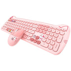 Punk Chic Wireless Keyboard & Mouse