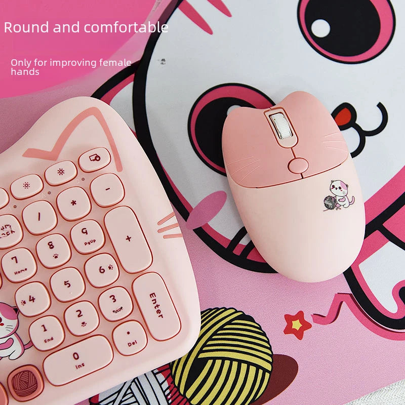 Punk Chic Wireless Keyboard & Mouse