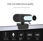 2K HD USB Webcam for Online Meetings and Streaming