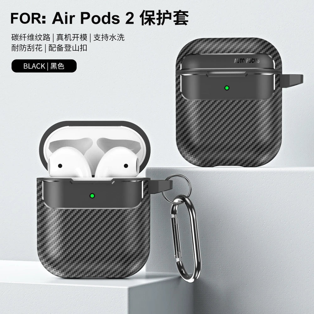 Sleek Carbon Earbud Protector