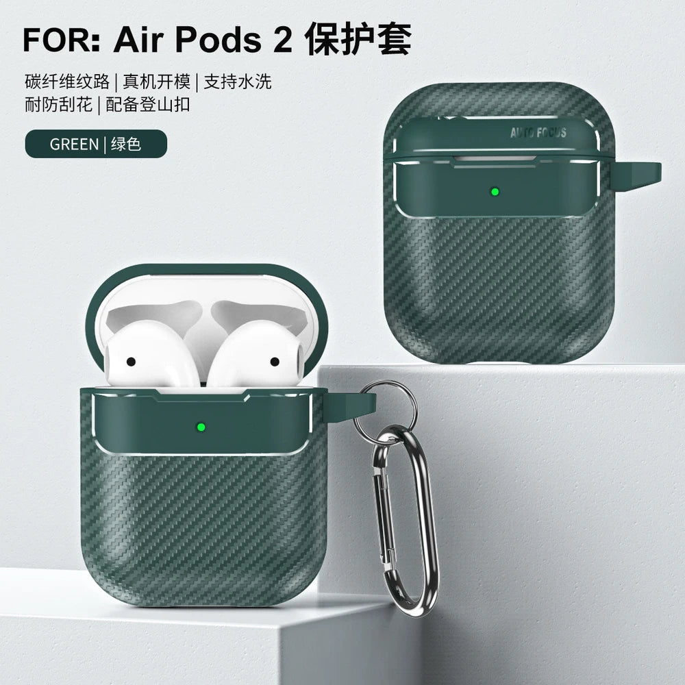 Sleek Carbon Earbud Protector