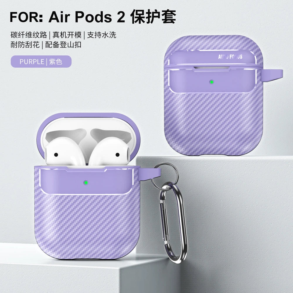 Sleek Carbon Earbud Protector