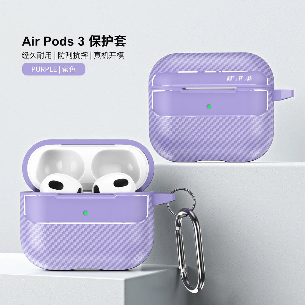 Sleek Carbon Earbud Protector