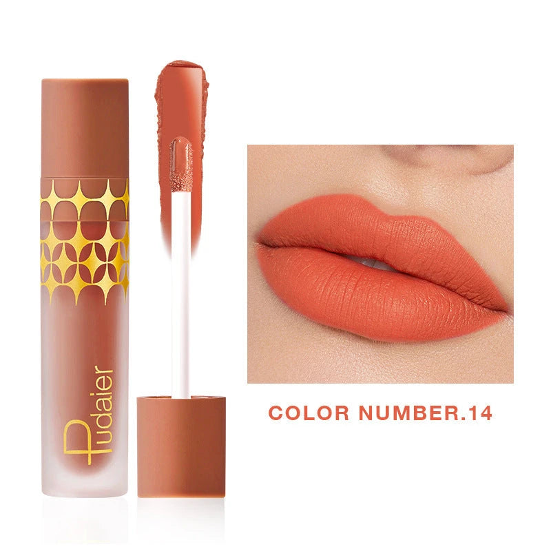 Pudaier 24-Color Matte Liquid Lipstick Wholesale