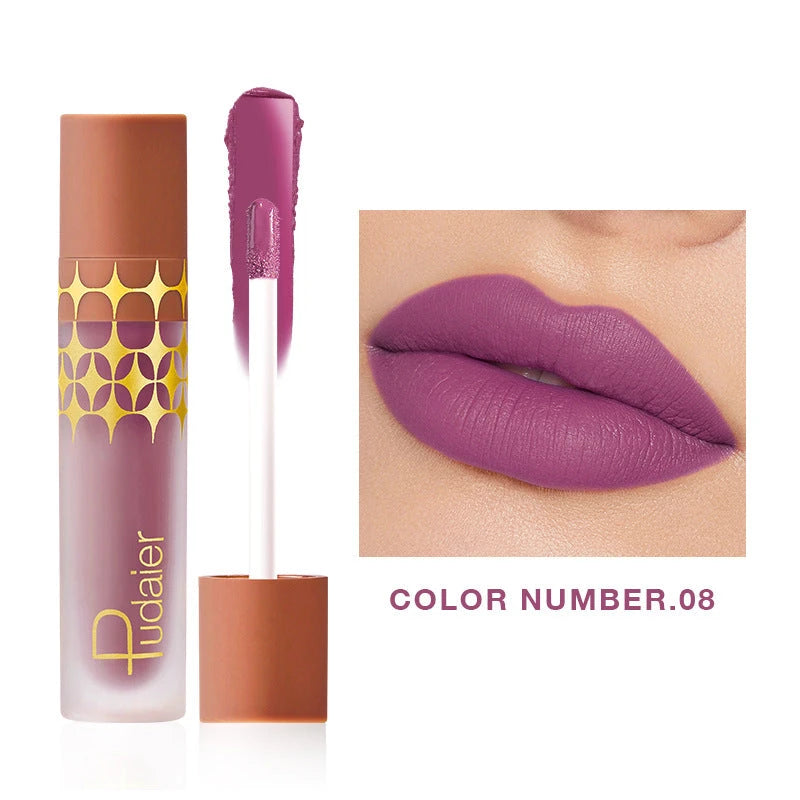 Pudaier 24-Color Matte Liquid Lipstick Wholesale