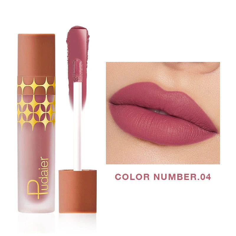 Pudaier 24-Color Matte Liquid Lipstick Wholesale