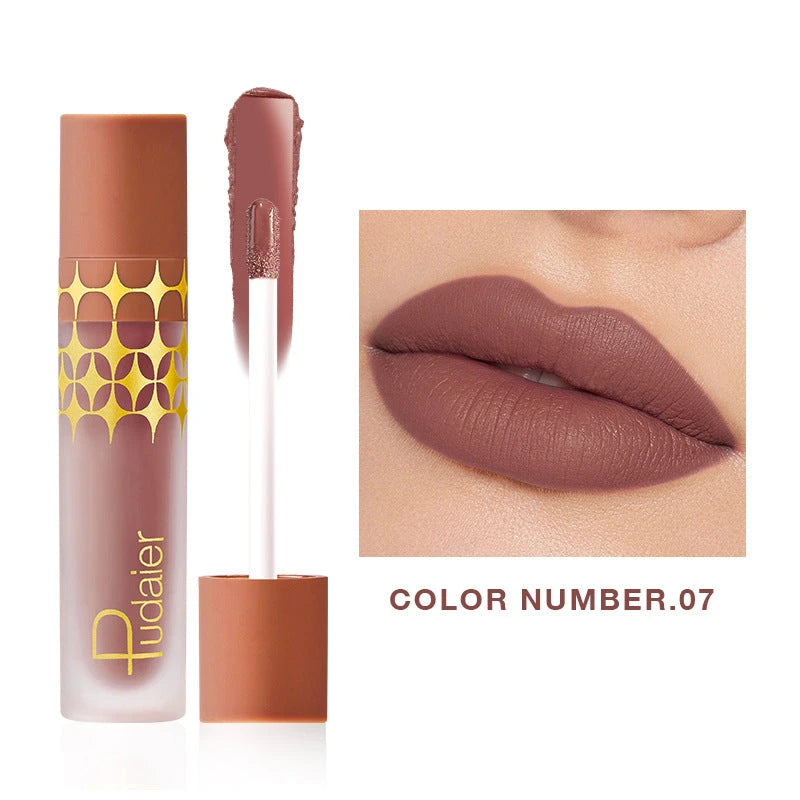 Pudaier 24-Color Matte Liquid Lipstick Wholesale