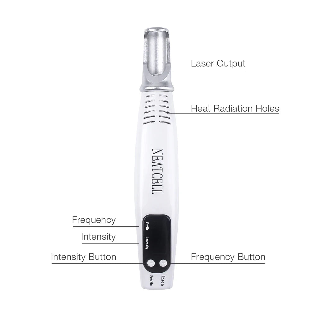 Portable Laser Picosecond Pen for Tattoo and Pigment Removal