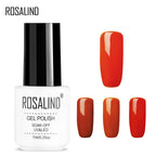 RC Series Pumpkin Color Eco-Friendly UV Nail Gel 10ml