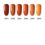 RC Series Pumpkin Color Eco-Friendly UV Nail Gel 10ml