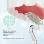 MLK S-Shape Soft Bristle Toothbrush for Adults