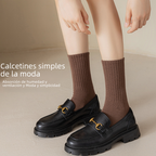 Women's Striped Comfort Mid-Calf Socks