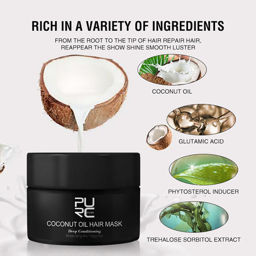 Anti-Shedding Smooth Hair Mask for Frizz Control