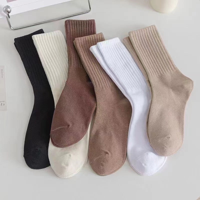 Women's Striped Comfort Mid-Calf Socks