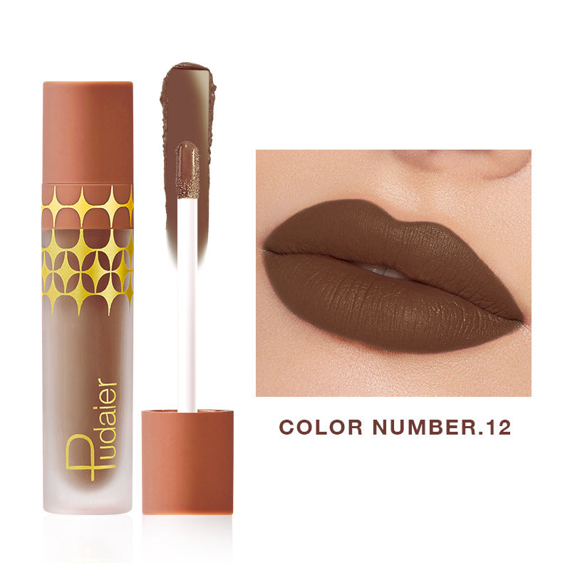 Pudaier 24-Color Matte Liquid Lipstick Wholesale